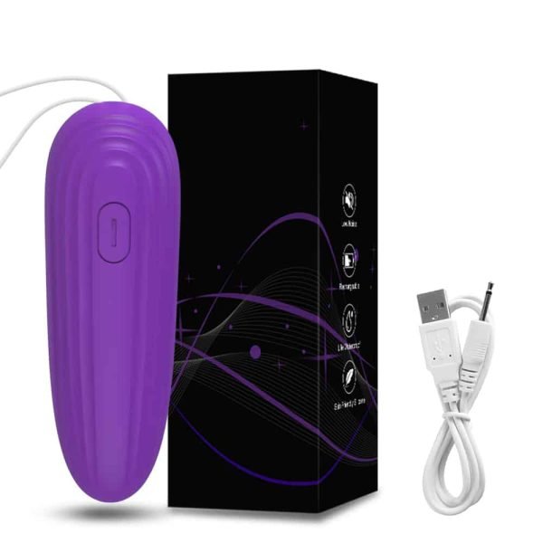 Vibrador Bullet de Longa Distância Controle via aplicativo com 9 modos de vibração - Roxo - Image 8
