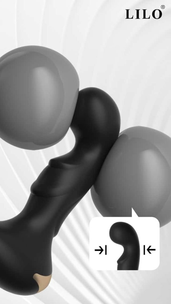 Plug anal Recarregável com 10 modos de vibração,possui controle remote com APP, pelo smartphone - Image 4