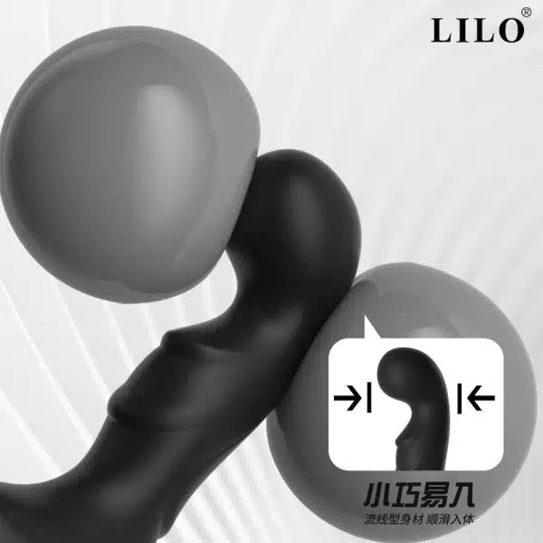 Plug anal Recarregável com 10 modos de vibração,possui controle remote com APP, pelo smartphone - Image 8