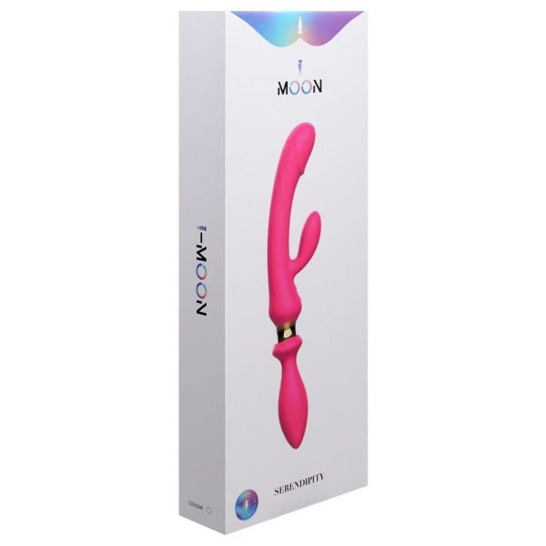 Serendipity Vibrador Dupla Penetração I-Moon - Pink - Image 10