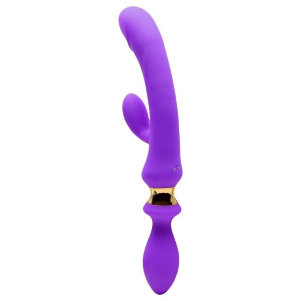 Serendipity Vibrador Dupla Penetração I-Moon na cor Roxo - Image 3