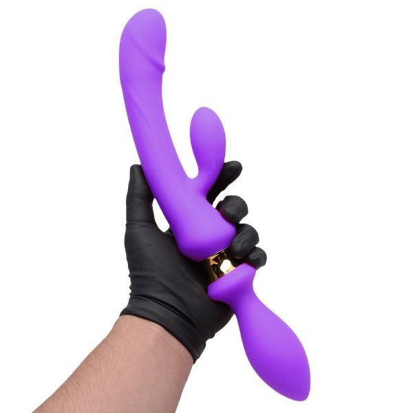 Serendipity Vibrador Dupla Penetração I-Moon na cor Roxo - Image 8