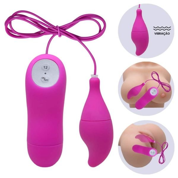 Vibrador Cápsula Vibratória 12 Funções Shell 4 Sensual Love - Image 2