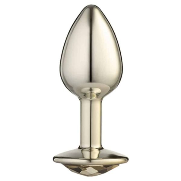 Lite Plug anal Dourado Pequeno com Pedra Dourada - Image 2