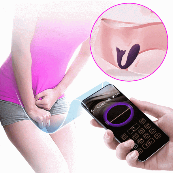 Vibrador para Casal com 12 Modos de Vibração,com Controle via Aplicativo Jayleen - Pretty Love