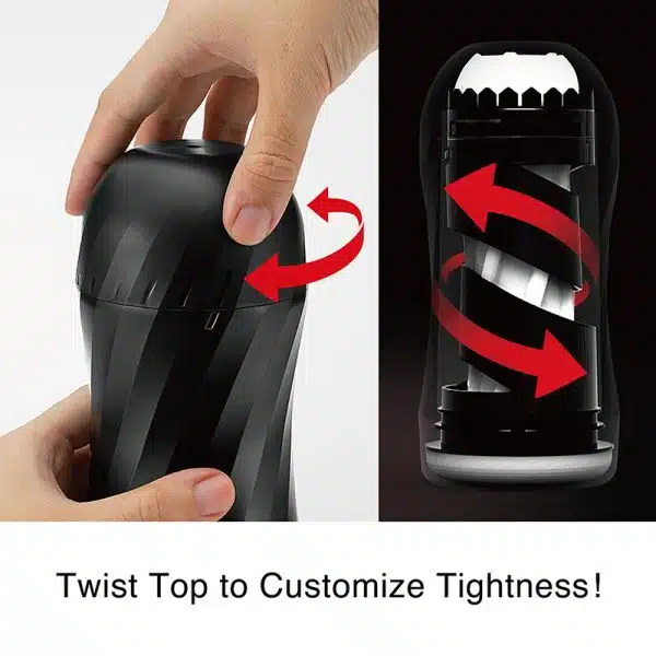 Tenga air tech twist tickle - Copo masturbador com textura interna - Image 4