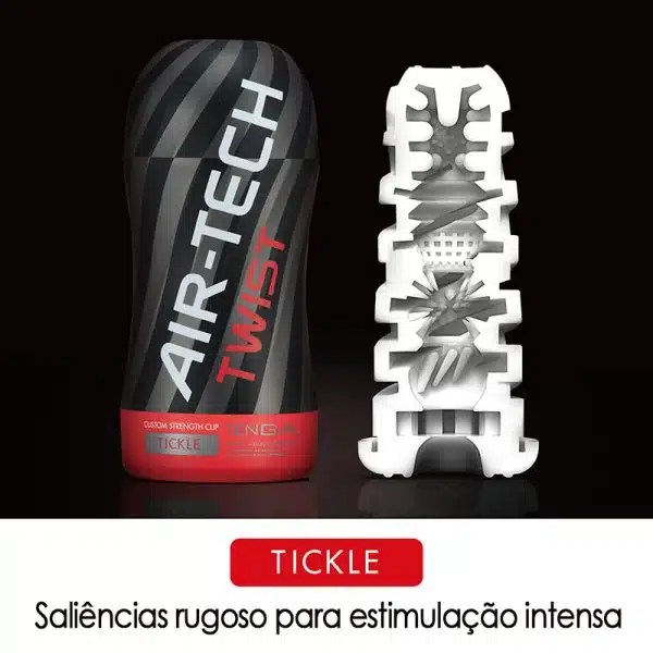Tenga air tech twist tickle - Copo masturbador com textura interna - Image 3