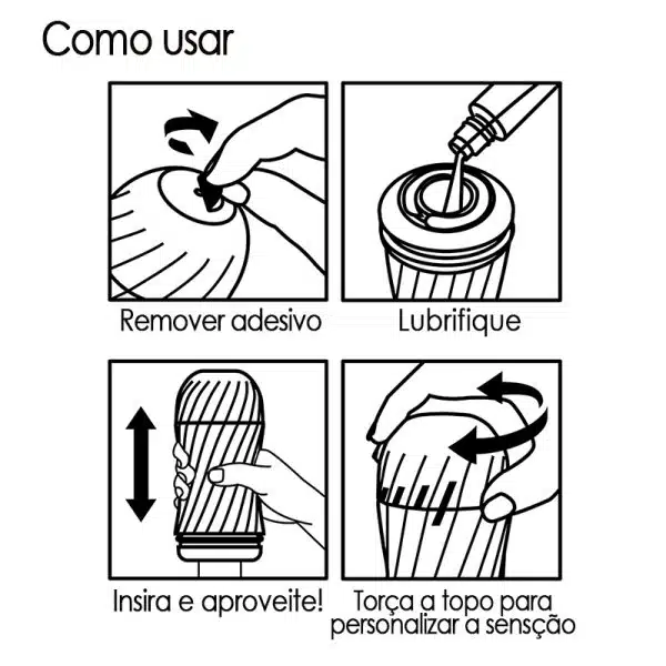 Tenga air tech twist tickle - Copo masturbador com textura interna - Image 6