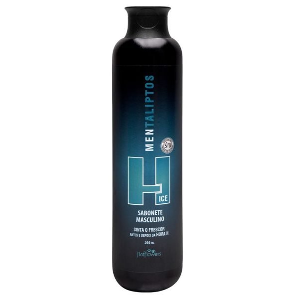 H Ice Sabonete Íntimo Masculino 200G Hot Flowers