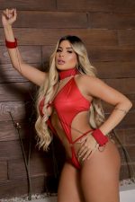 Conjunto vermelho sabor do pecado - Garota veneno - Imagem 3