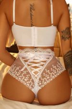 Mini Corselete Le Blanc Com Lacradora - Segredo Lacrado - Imagem 3