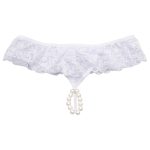 Fio Dental Tailandesa Branco com Algema Pérolas - Imagem 3