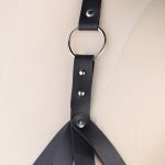 Conjunto Sutiã e Calcinha de Bondage em Couro - Imagem 13